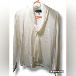 NWOT Jones New York Signature Blouse Size L